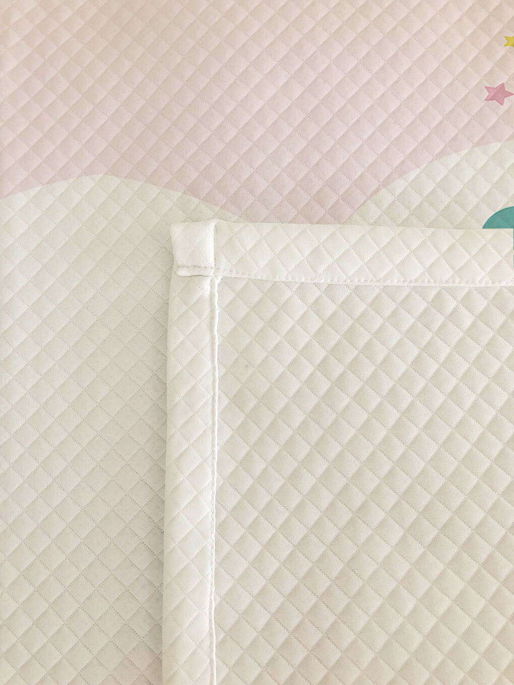 Karışık Desenli Çocuk Pike Takımı - 160x220 Cm Pike 50x70 Cm Yastık Kılıfı-1