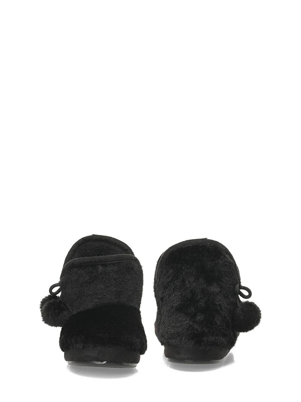 609095.Z5PR Siyah Kadın Panduf-4