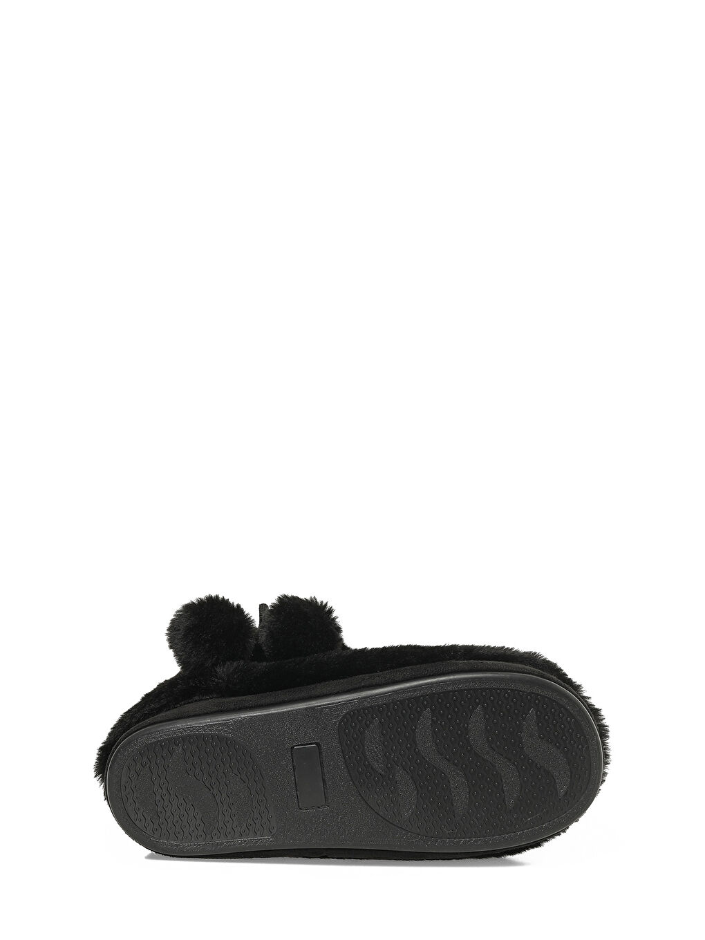 609095.Z5PR Siyah Kadın Panduf-5