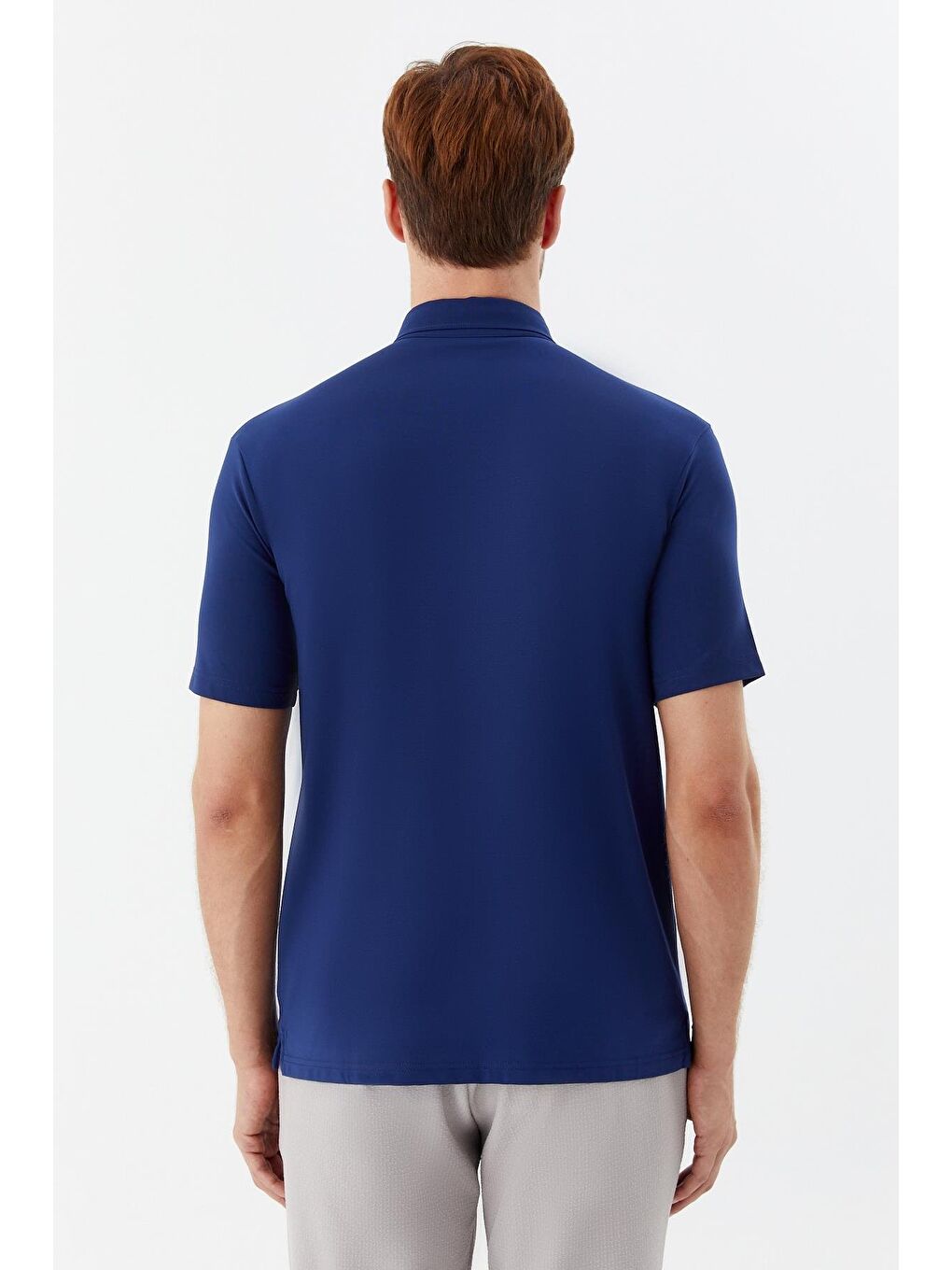 Mavi Erkek İndigo Standart Fit Gömlek Yaka Tişört – Kısa Kollu-3