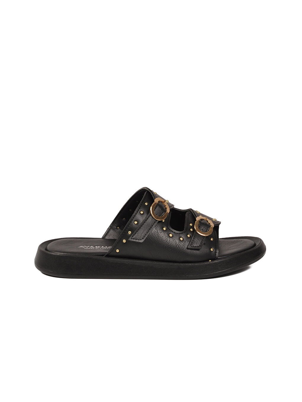 Siyah Kadın Yumuşak Tabanlı Hafif Terlik 513088 Z-1