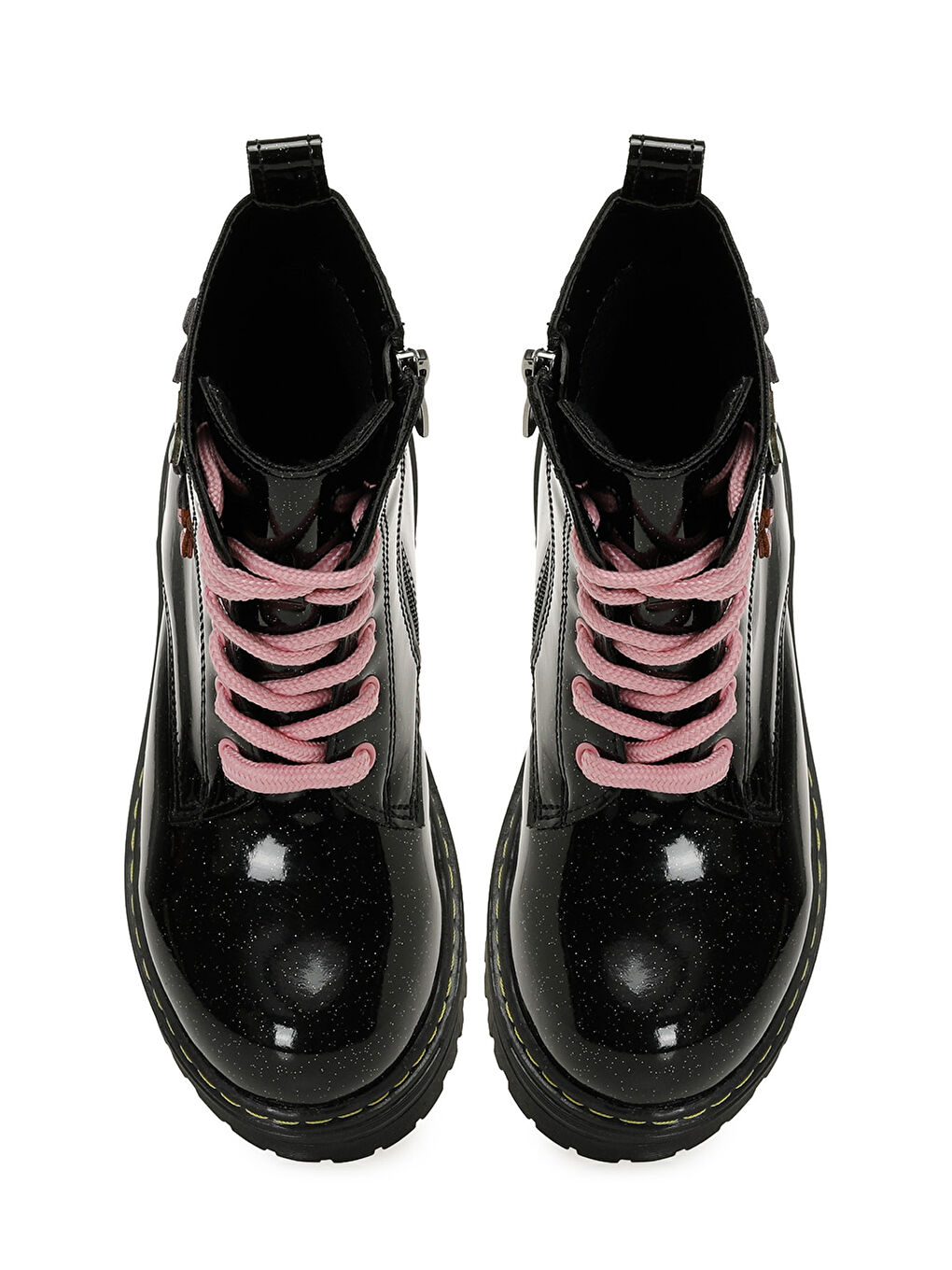 RINA F 5PR Siyah Kız Çocuk Biker Bot-3