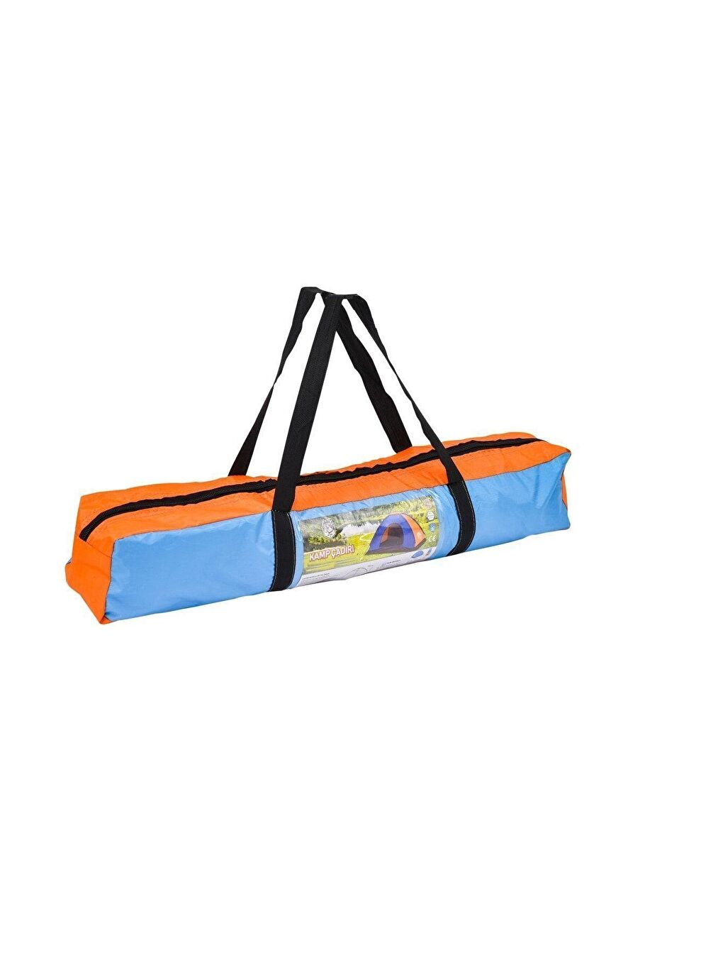 Mavi 3-4 Kişilik Kolay Kurulum Kamp Çadırı 200 X 200 X 135 Cm-2