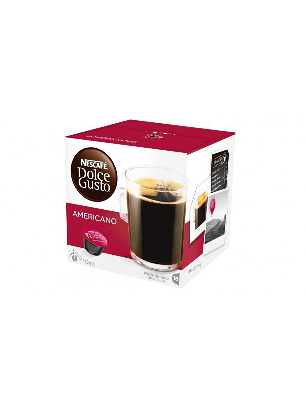 Nescafe Renksiz Dolce Gusto Coffee Americano 16 Kapsül