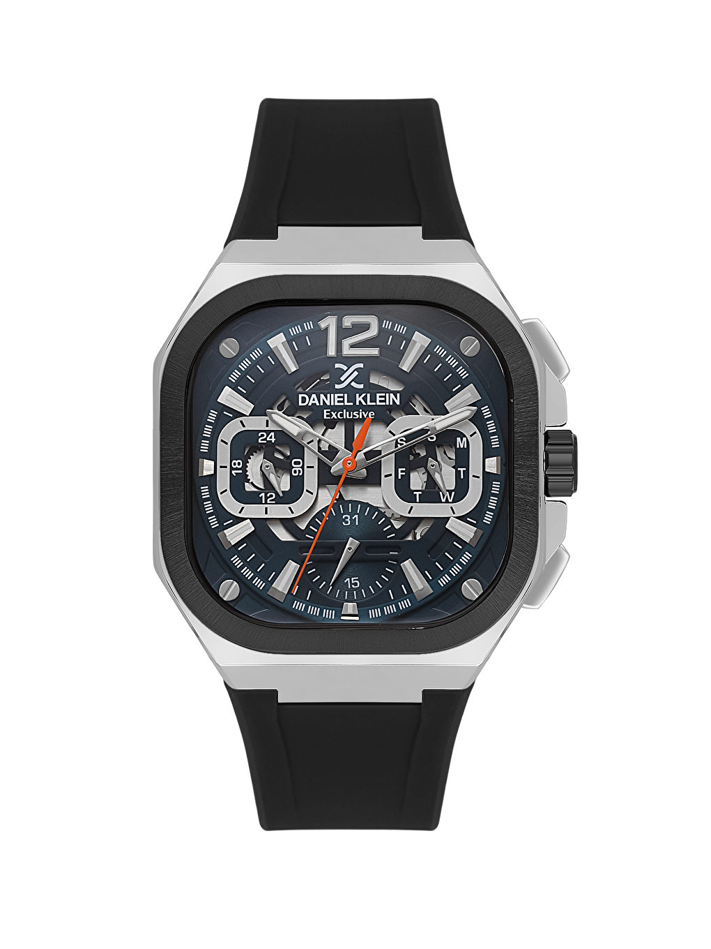 Siyah DK.1.14008-3  Erkek Kol Saati