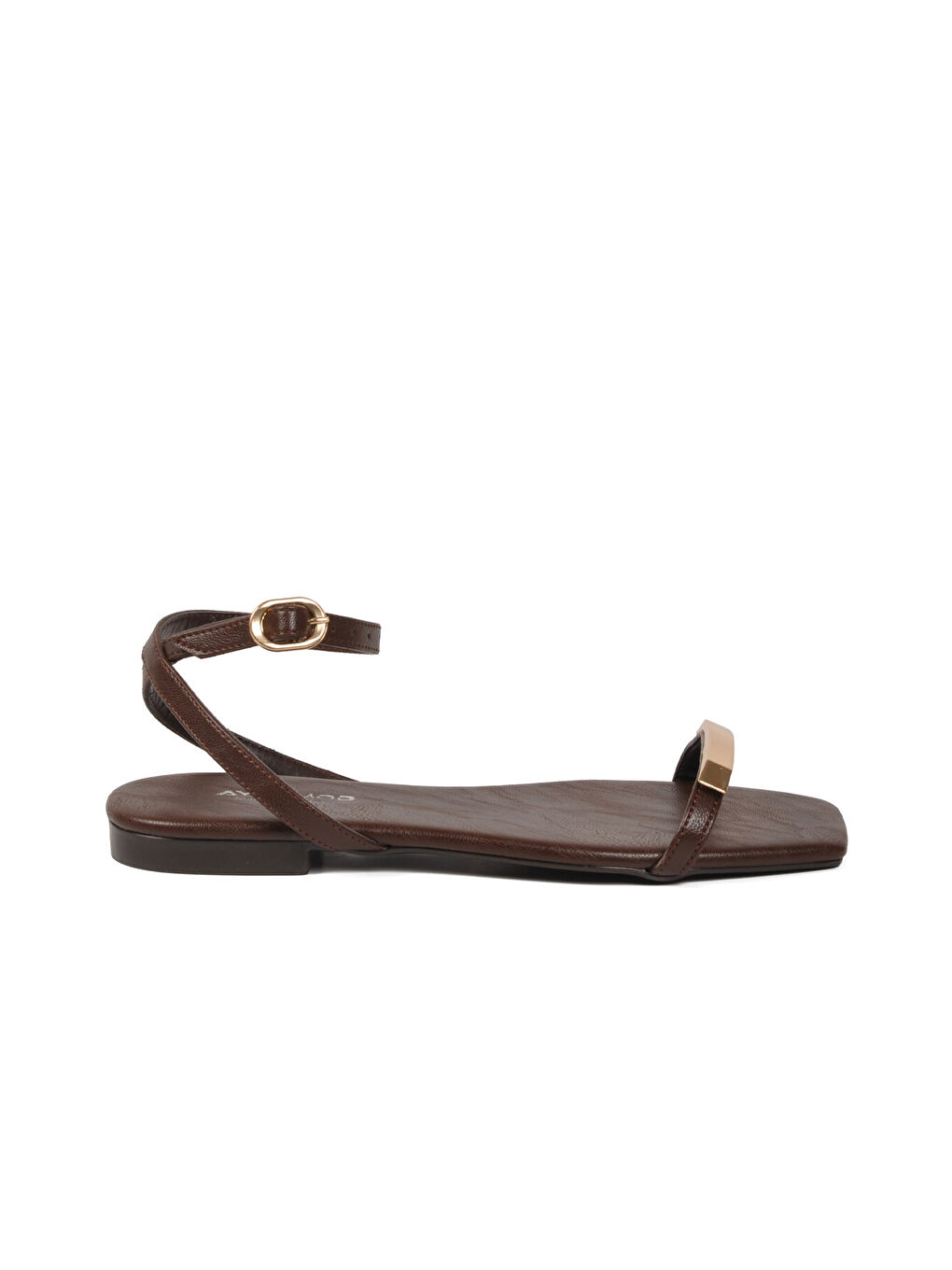 Kahverengi Kahve Hafif İnce Tabanlı Kadın Sandalet 513106 Z-1