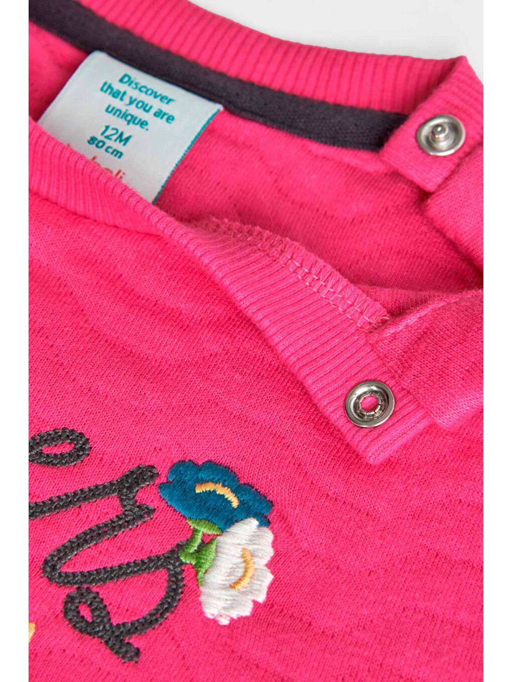 Boboli Kız Çocuk Sweatshirt Koyu Pembe - 2