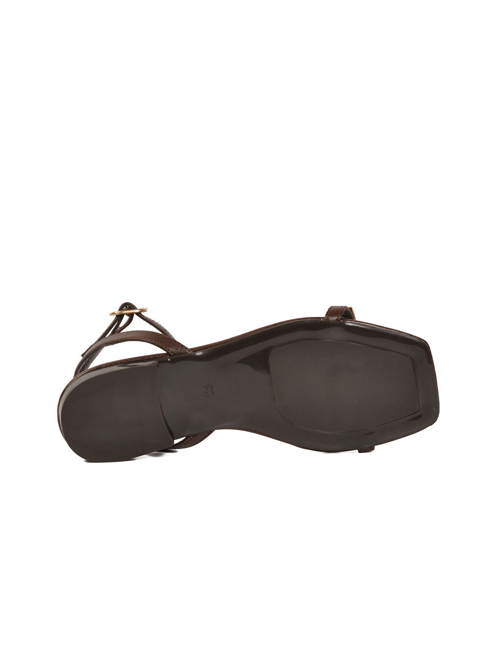 Kahverengi Kahve Hafif İnce Tabanlı Kadın Sandalet 513106 Z-4