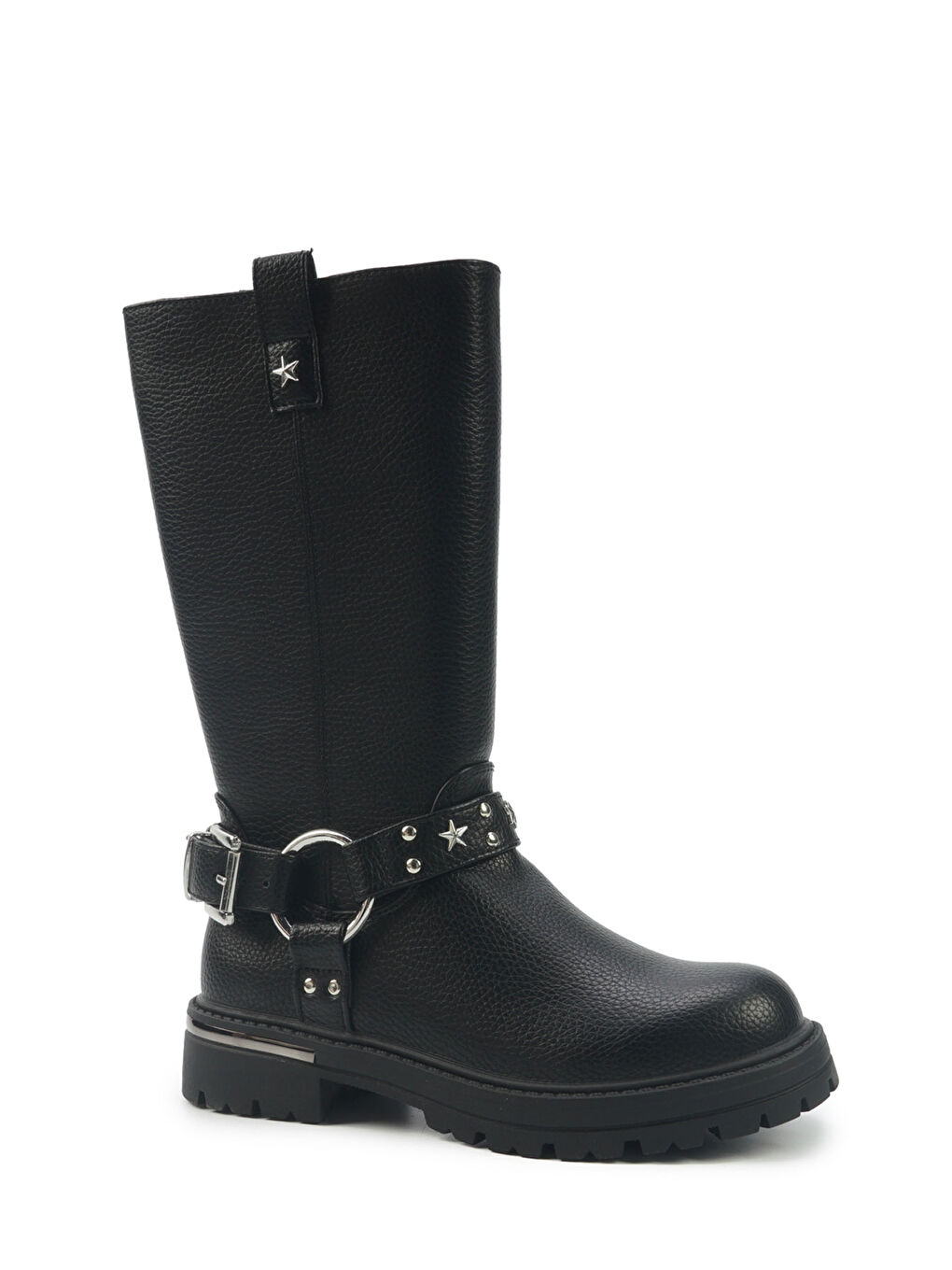 WEIGO.F5PR Siyah Kız Çocuk Çizme-1