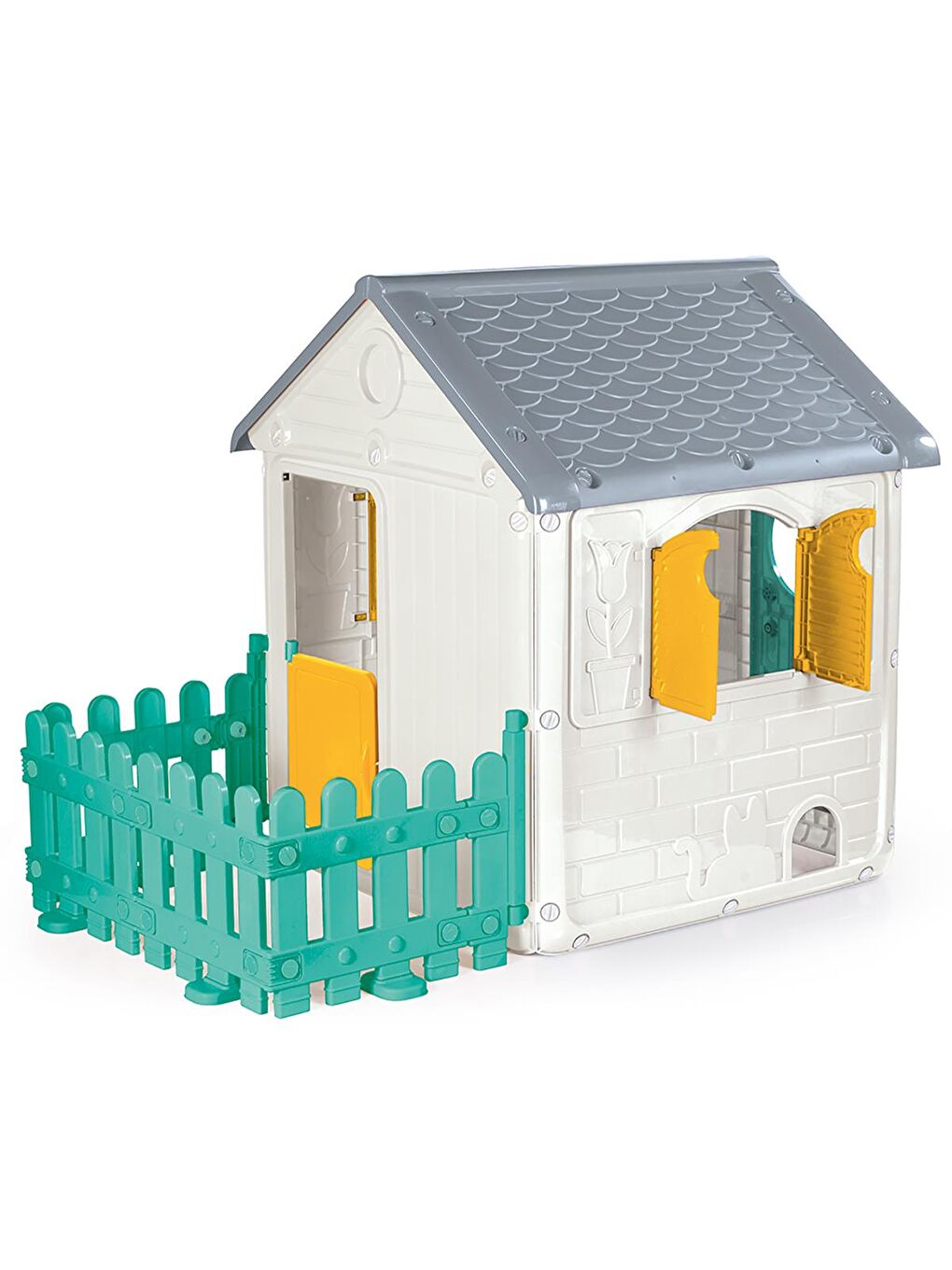 Oyuncak Çitli İlk Evim - Yeşil Standart-2