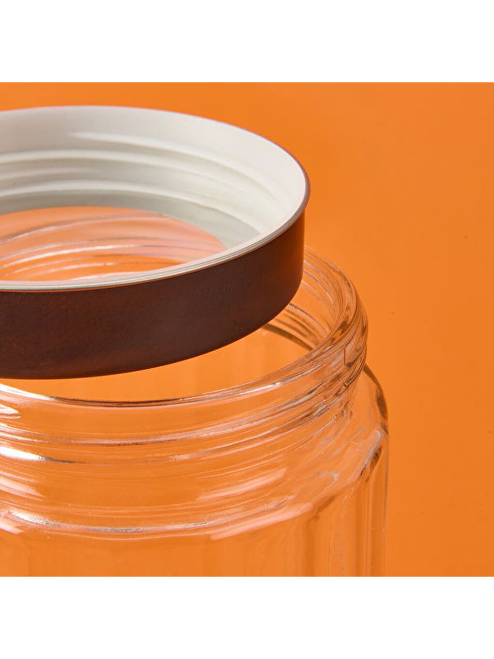 Borosilikat Cam Saklama Kabı - Gri / Siyah - 2,2 lt-2