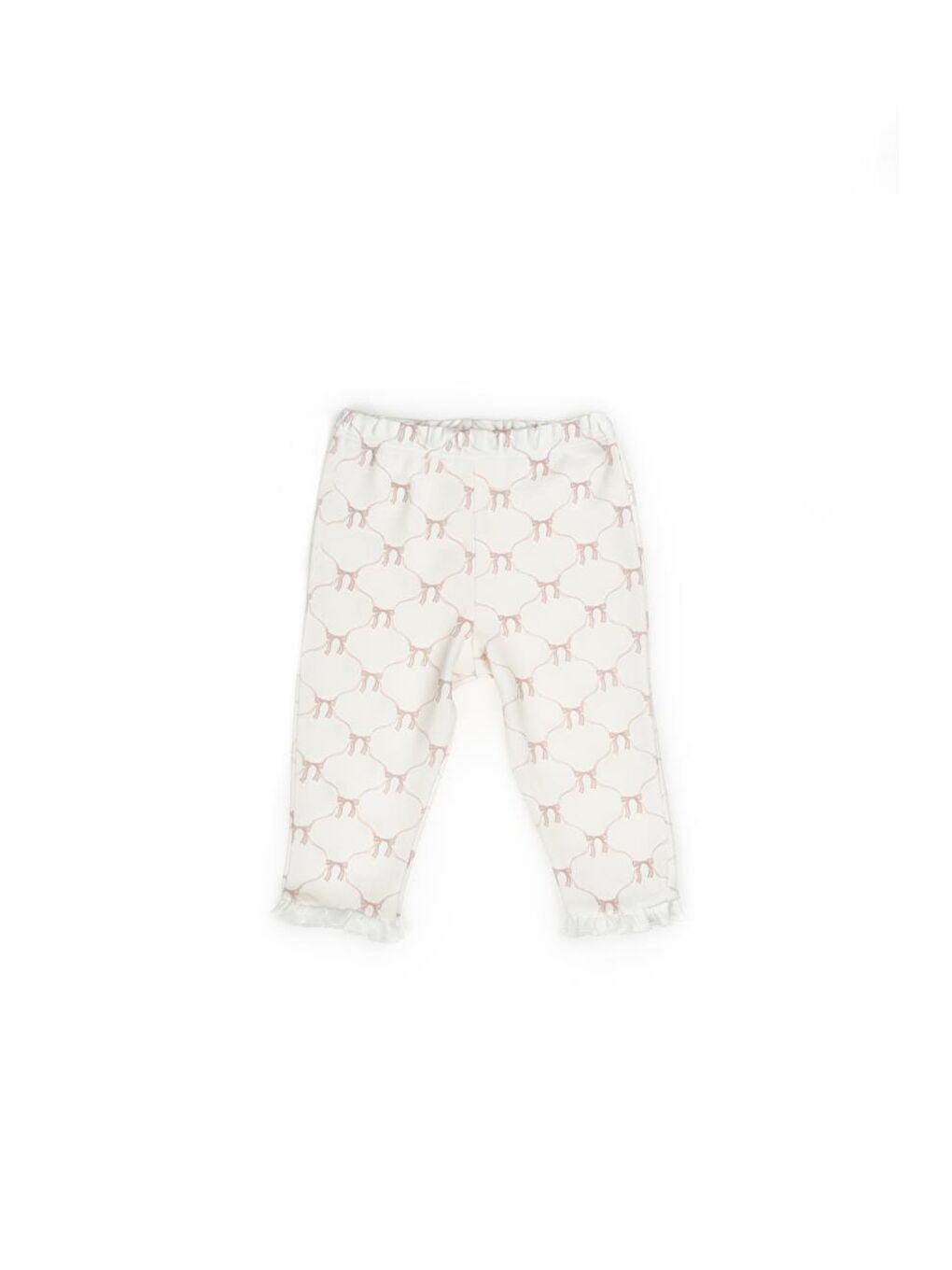Pembe Bebek 2li Pantalon %100 Organik Pamuk , Bebek - Yenidoğan- csy8146-5