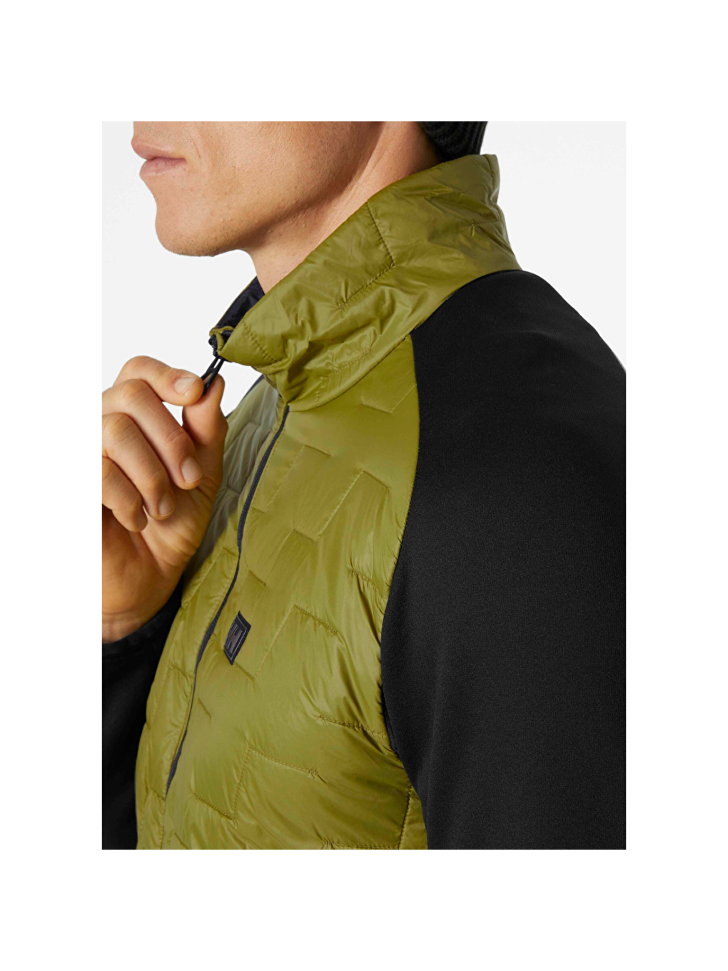 Lifa Loft Hybrid Insulator Erkek Yeşil Hakim Yaka Mont-3