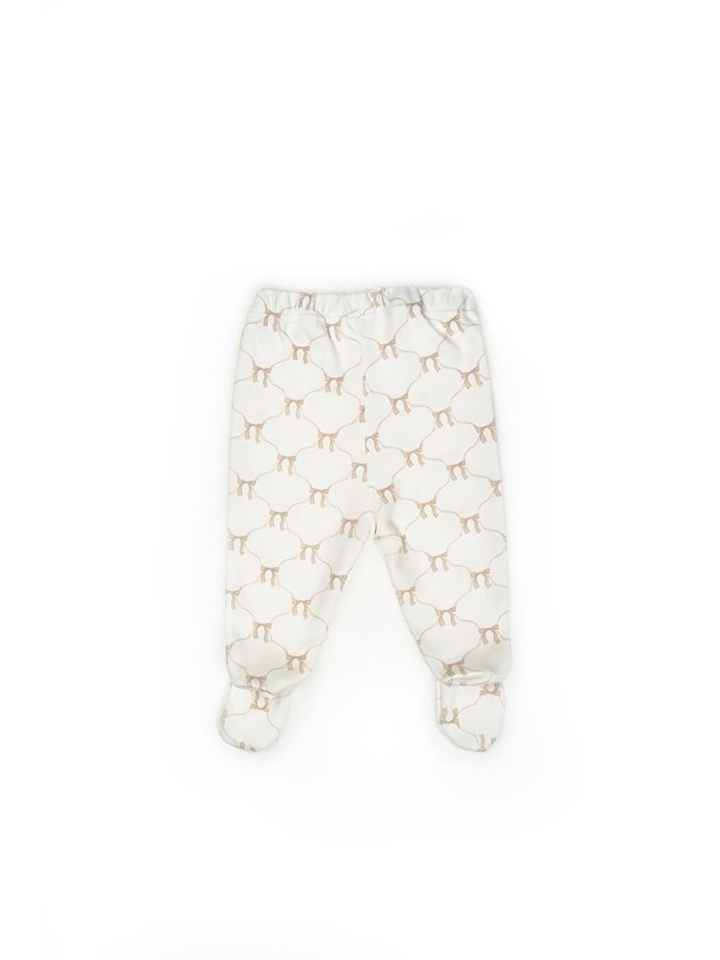 Ekru Bebek 3’lü Takım (Pantolon, Uzun Kol T-shirt, Şapka), Bebek ve Yenidoğan Serisi - CSY8144-5