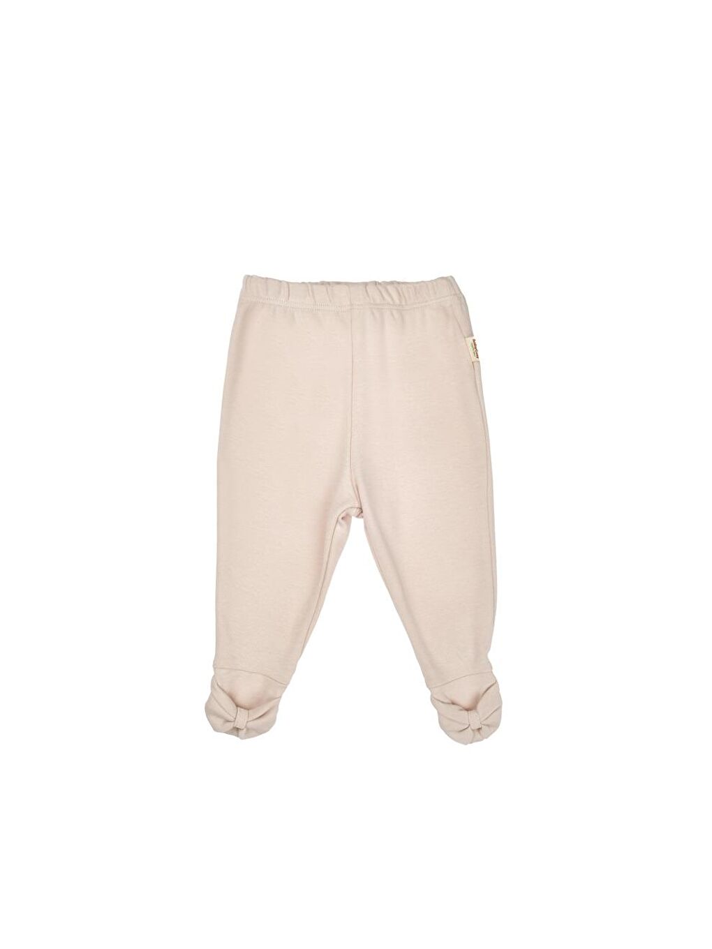 Ekru Bebek 2li Patikli Pantalon %100 Organik Pamuk , Bebek - Yenidoğan- csy8141-1