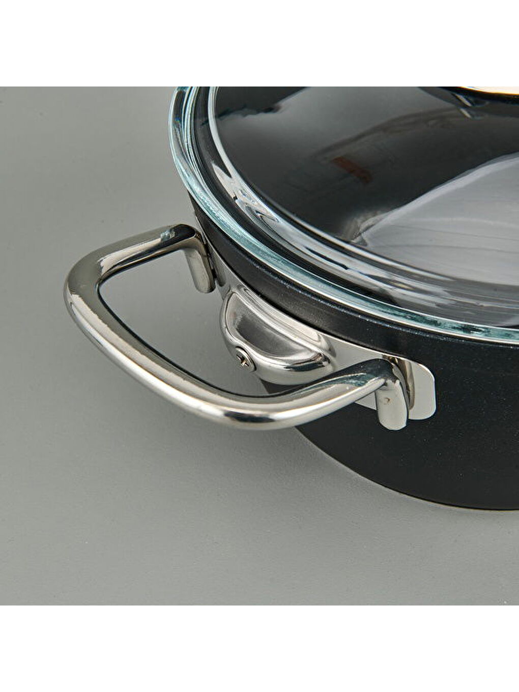 Dark Derin Tencere - Siyah / Şeffaf - 20 cm-2