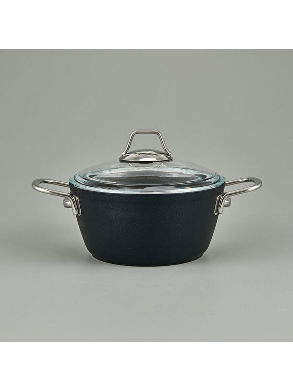 Dark Derin Tencere - Siyah / Şeffaf - 20 cm-3