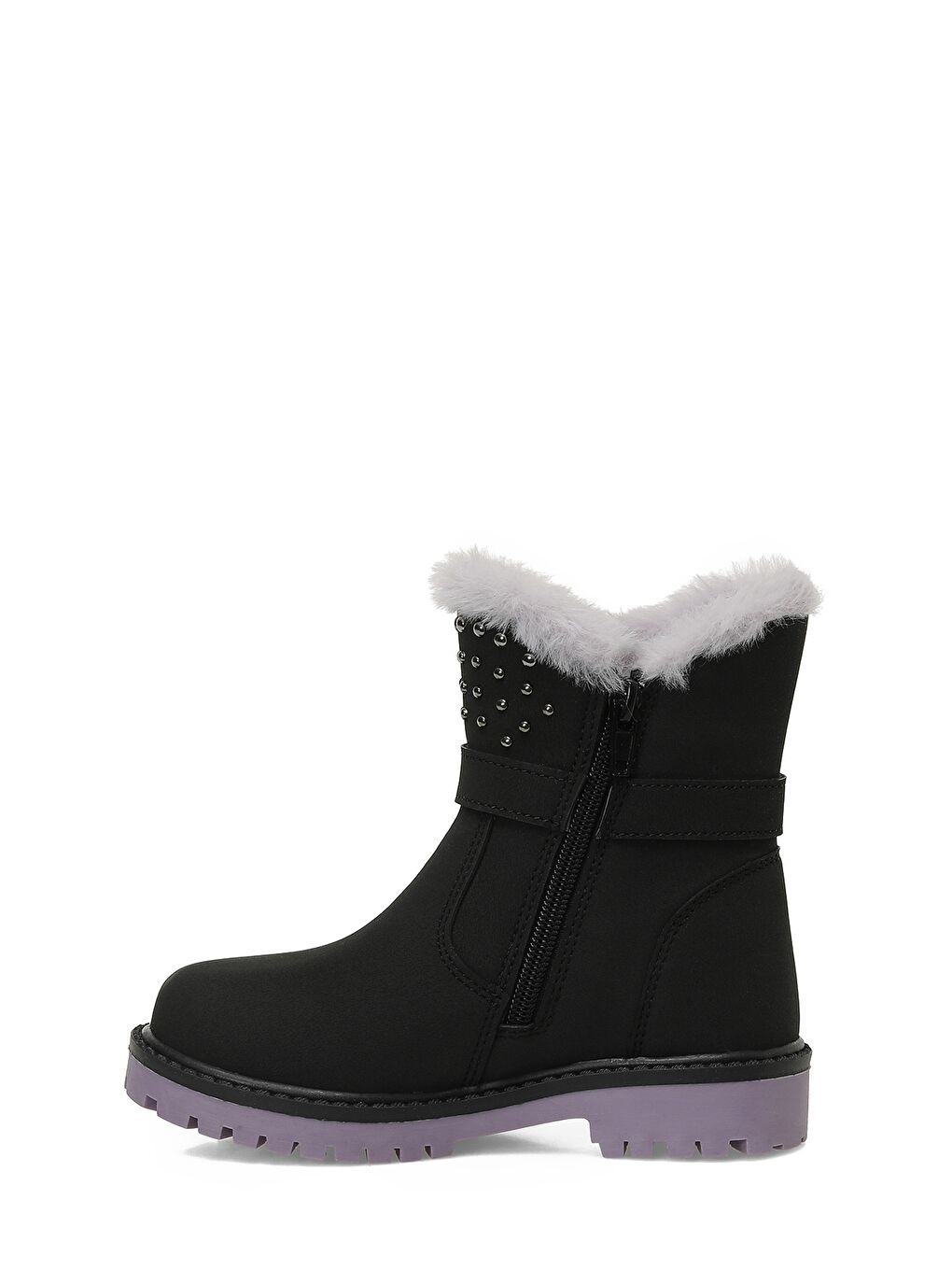 DUPSA P 5PR Siyah Kız Çocuk Bot-2