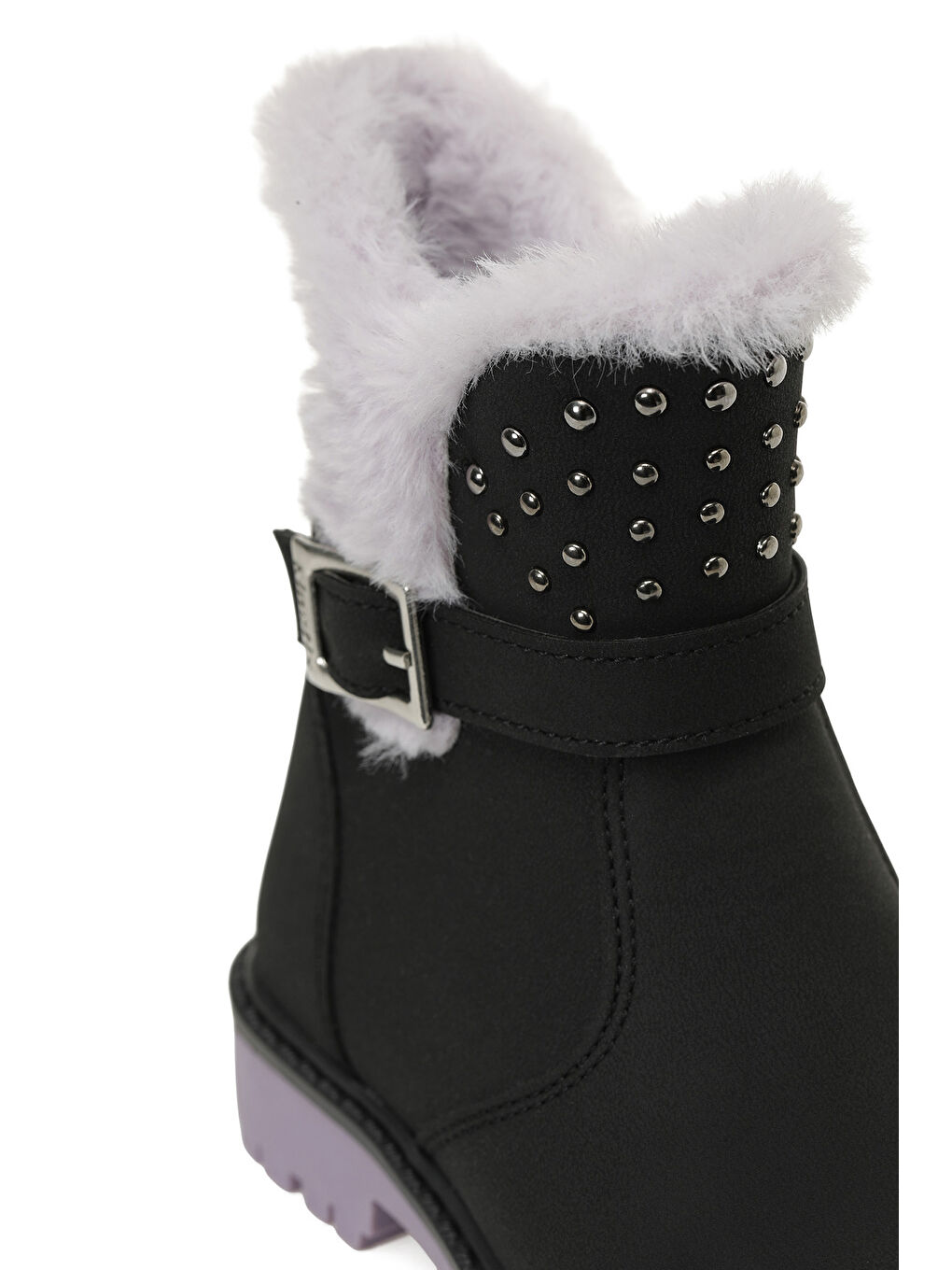 DUPSA P 5PR Siyah Kız Çocuk Bot-6