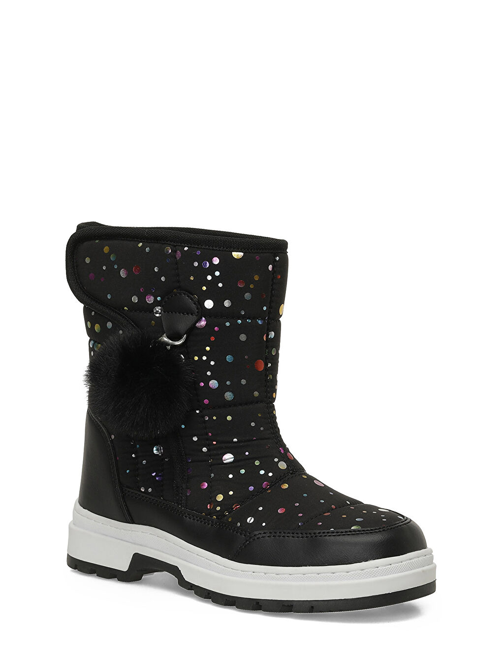 MOSTEN F 5PR Siyah Kız Çocuk Çizme-1