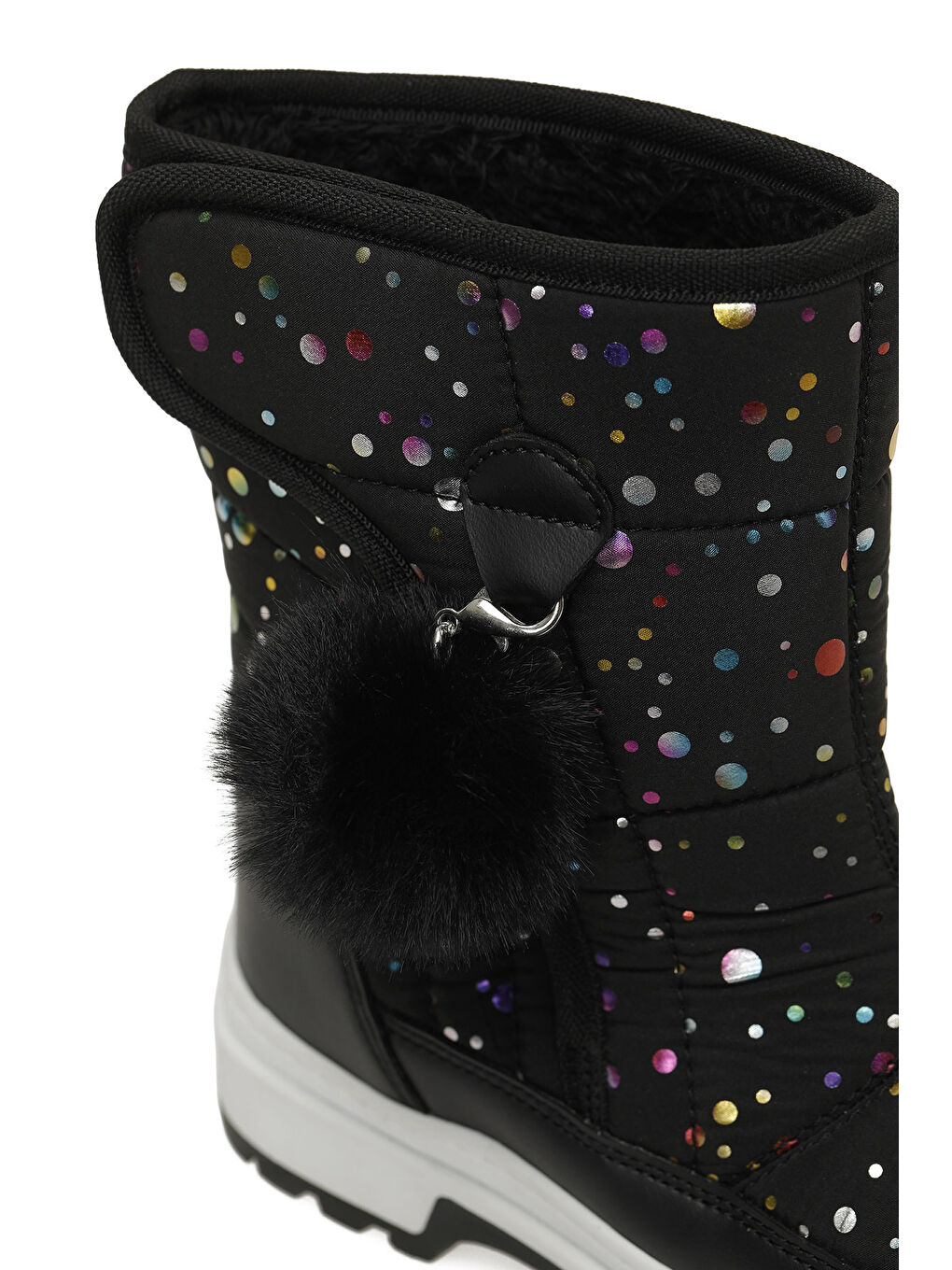 MOSTEN F 5PR Siyah Kız Çocuk Çizme-6