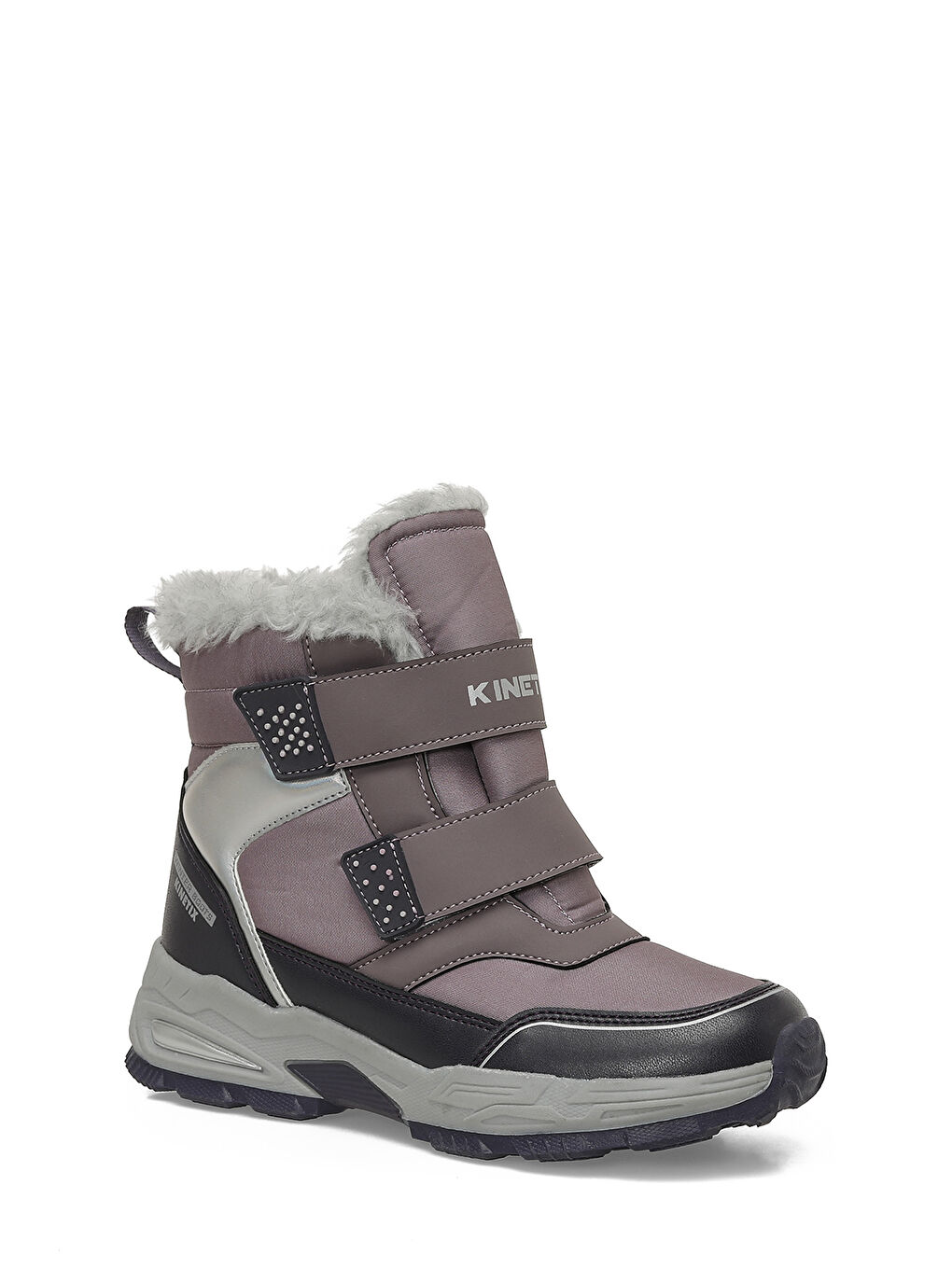 MONAX TX F 5PR Mor Kız Çocuk Kar Botu-1