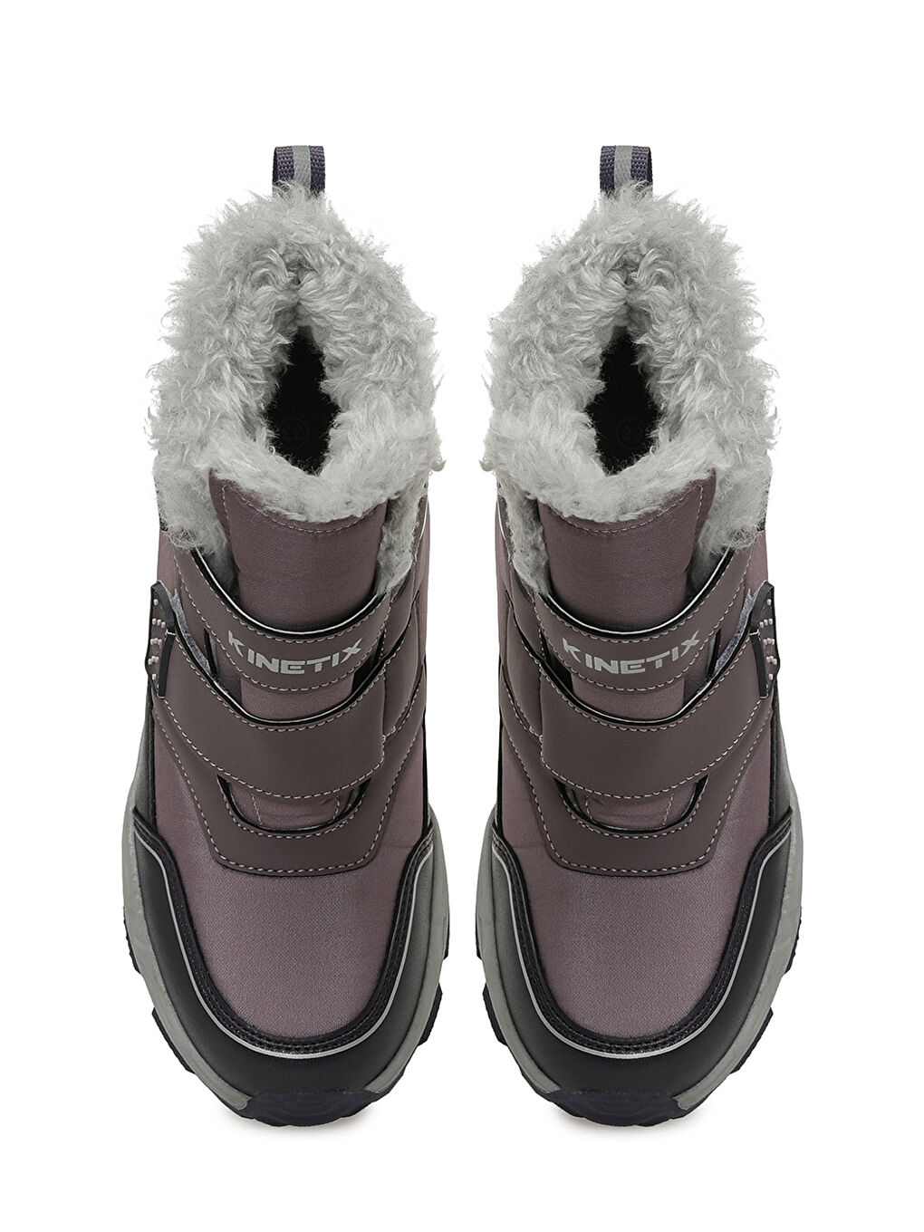 MONAX TX F 5PR Mor Kız Çocuk Kar Botu-3