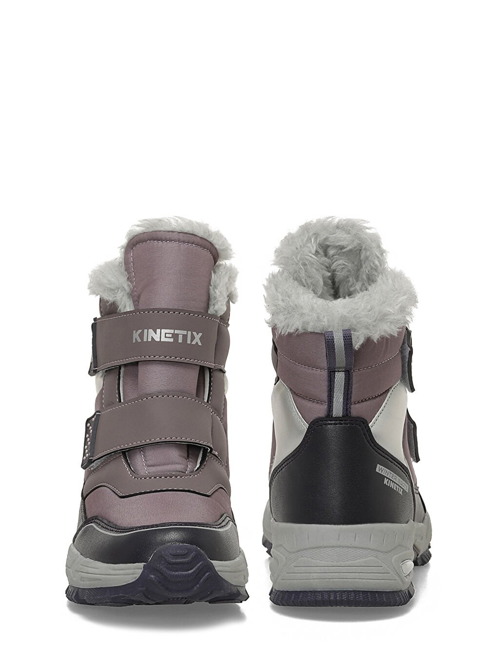 MONAX TX F 5PR Mor Kız Çocuk Kar Botu-4