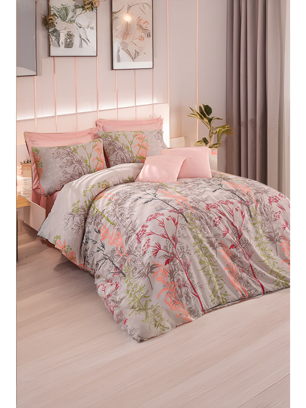 Mature Nevresim Seti Çift Kişilik Urla Bej