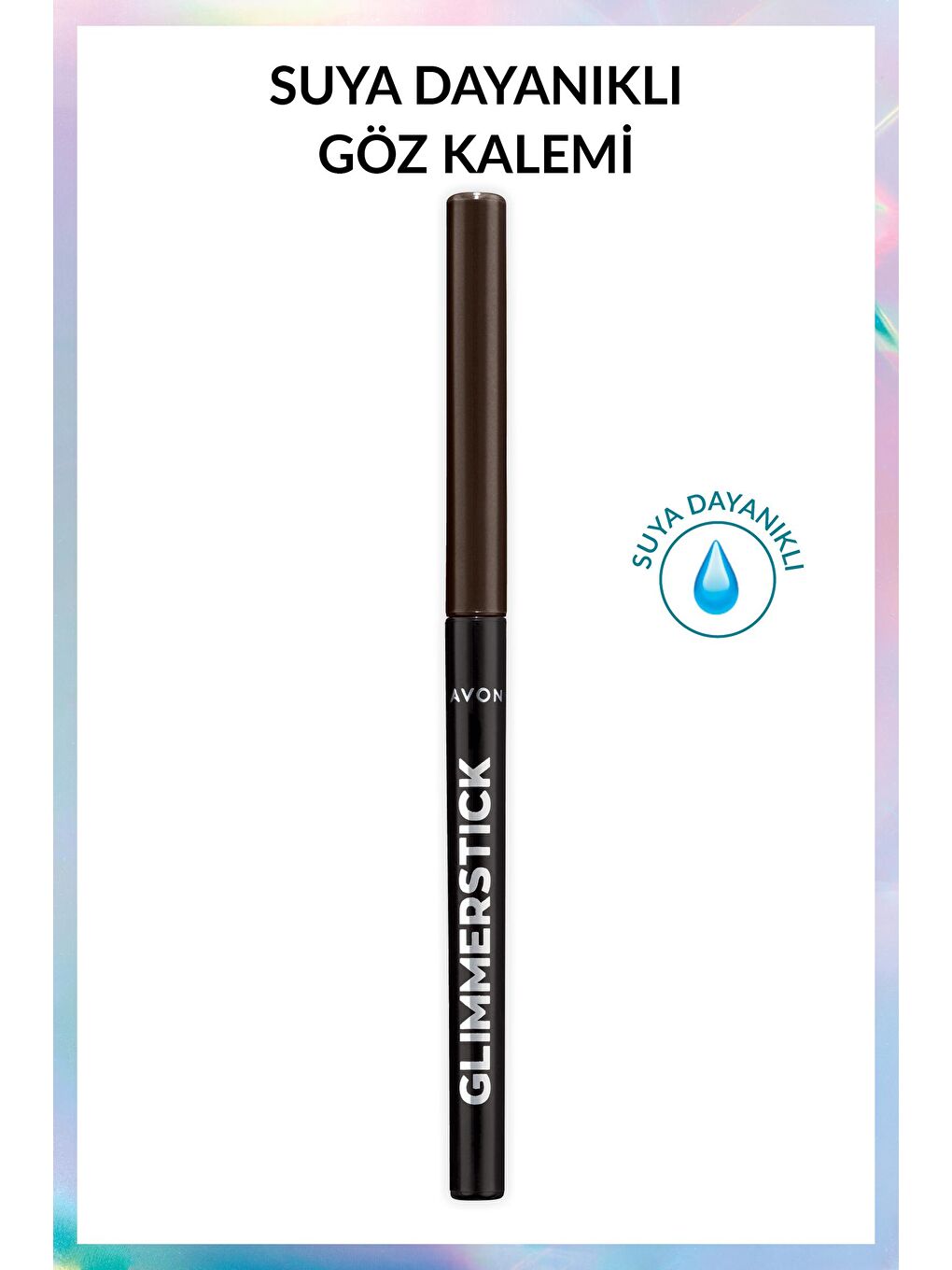 AVON Renksiz Glimmersticks Asansörlü Açılıp Kapanabilen Göz Kalemi Cosmic Brown