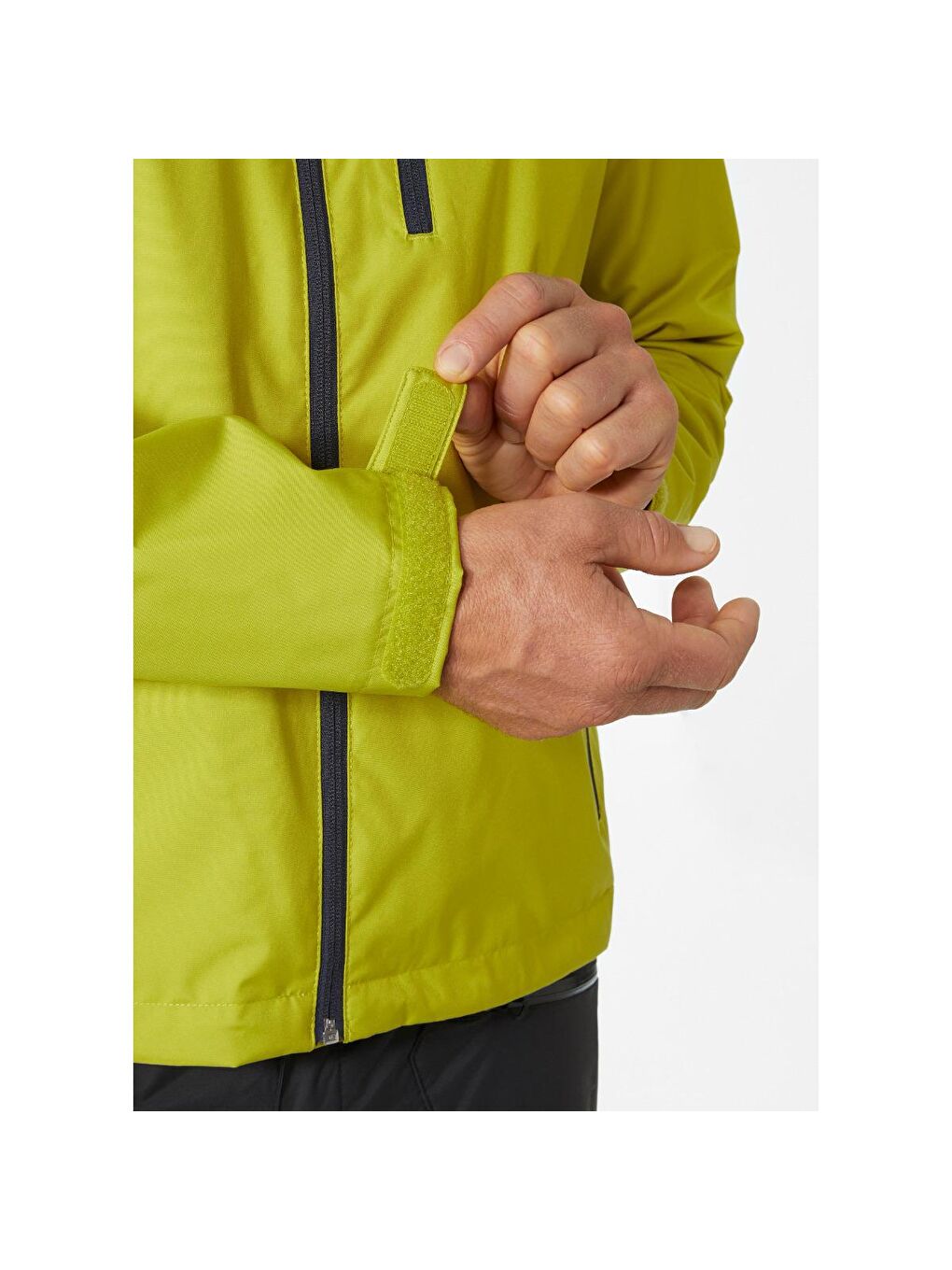 Crew Hooded Midlayer Erkek Yeşil Mont-4