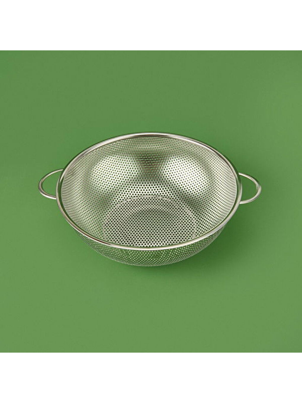 Paslanmaz Çelik Süzgeç - Gri - 25 cm-3