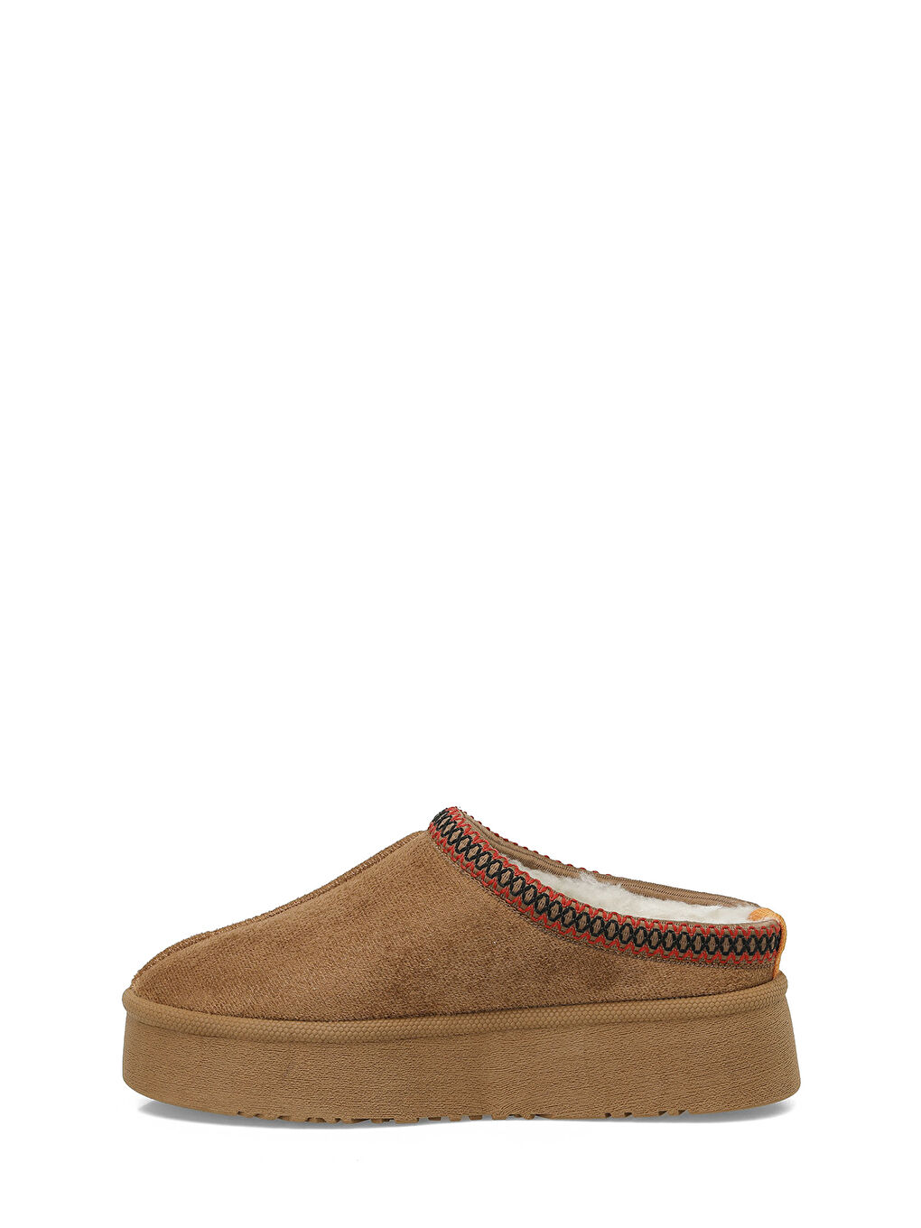 Kahverengi 24K-1033 4PR Taba Kadın Terlik-2