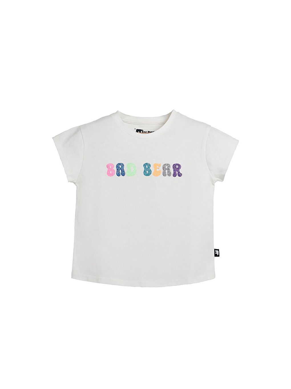 Gilda Beyaz Baskılı Kız Çocuk Tişört