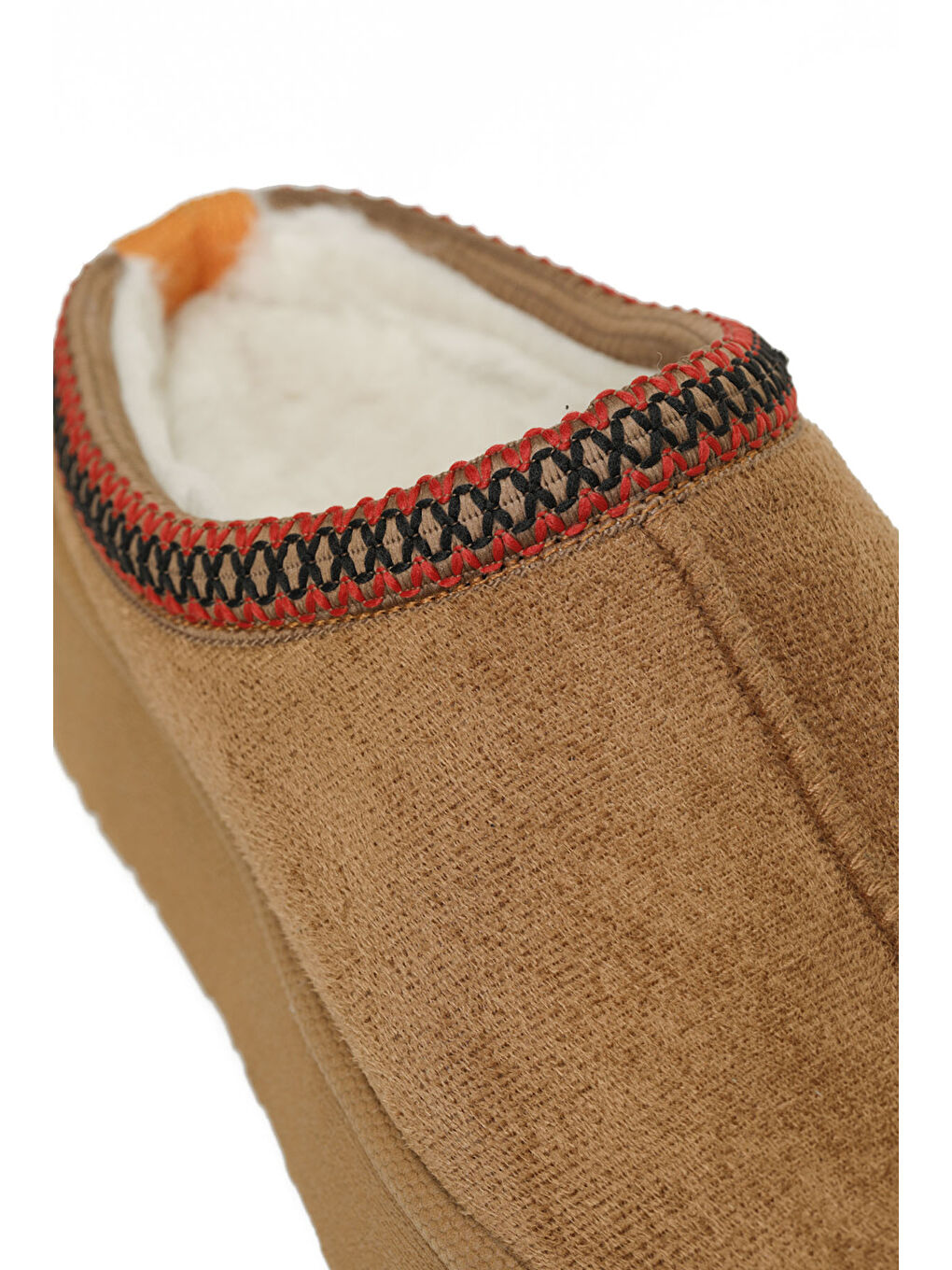 Kahverengi 24K-1033 4PR Taba Kadın Terlik-6