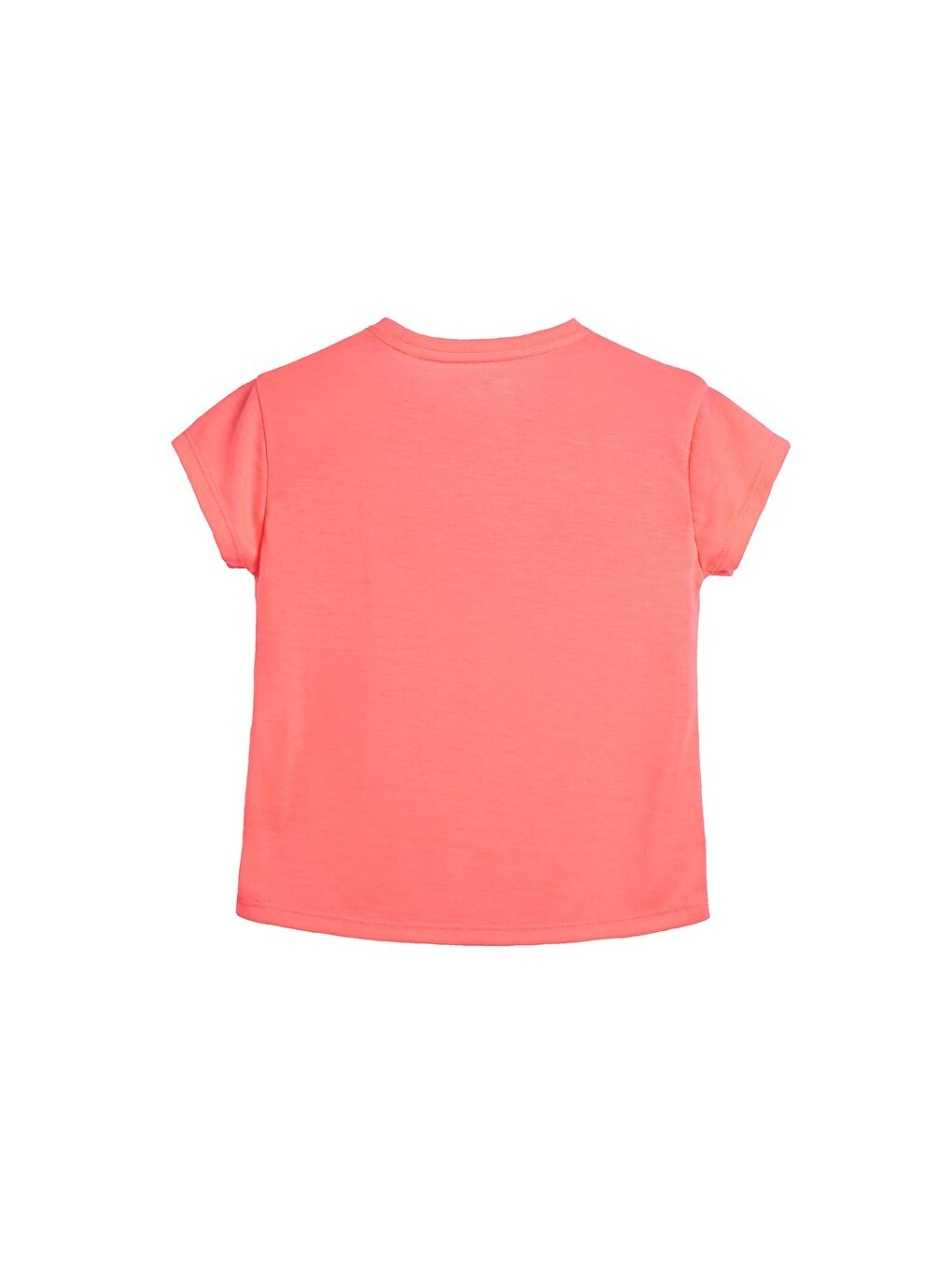 Gilda Pembe Baskılı Kız Çocuk Tişört-2