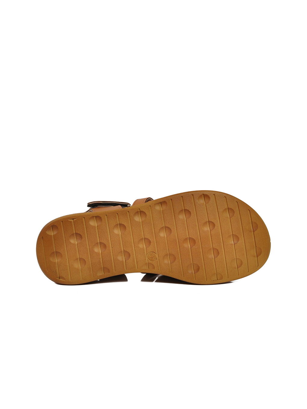 Kahverengi Taba Hafif Yumuşak Tabanlı Cırtlı Kadın Sandalet 492142 Z-4