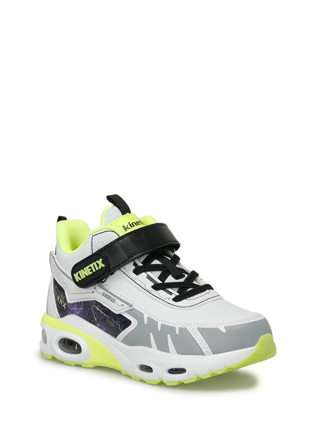 SOLVIT HI 4X Beyaz Erkek Çocuk Basketbol Ayakkabısı-1