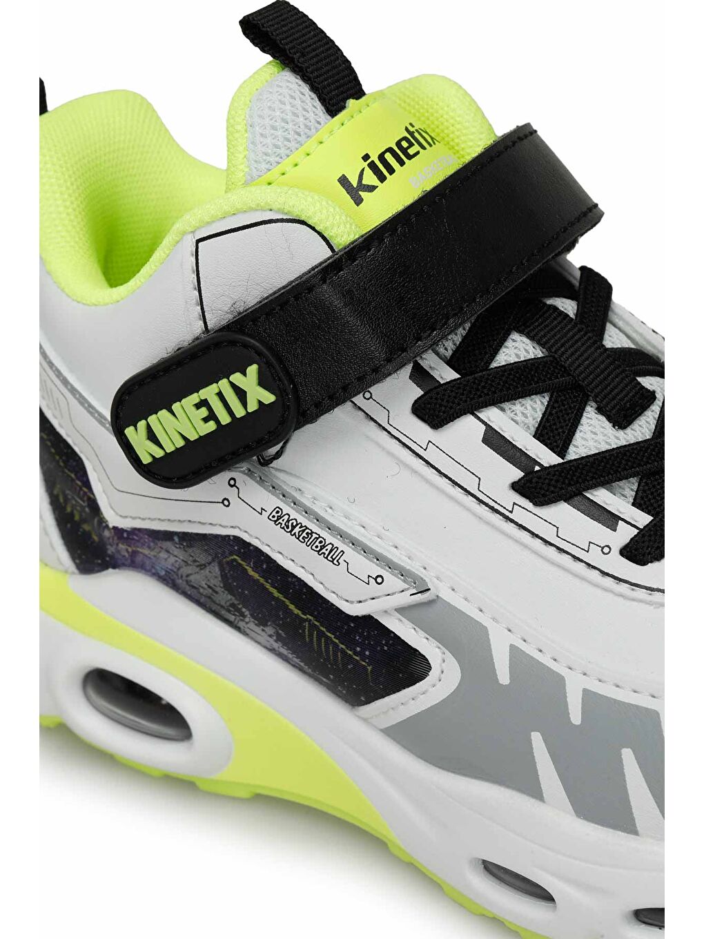 SOLVIT HI 4X Beyaz Erkek Çocuk Basketbol Ayakkabısı-6