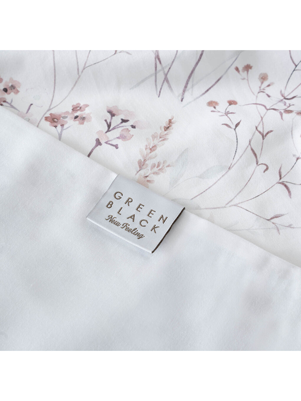 Ekru Lavena Çift Kişilik Nevresim Takımı %100 Pamuk 210 TC 83 Tel Saten Digital Baskılı Krem-Kahve-5