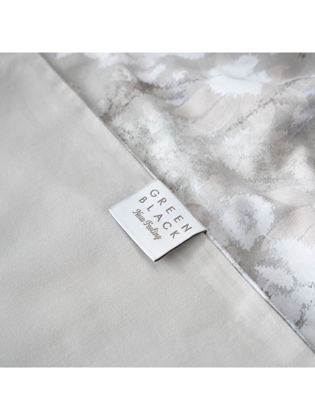 Rosalya Çift Kişilik Nevresim Takımı %100 Pamuk 210 TC 83 Tel Saten Digital Baskılı Bej-6