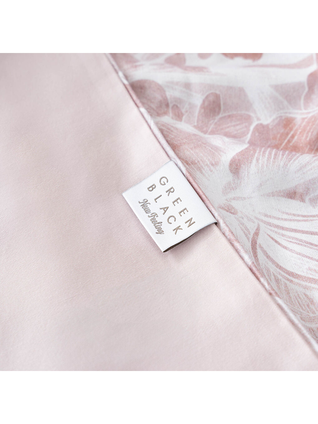 Pembe Fiorina Çift Kişilik Nevresim Takımı %100 Pamuk 210 TC 83 Tel Saten Digital Baskılı Pudra-6