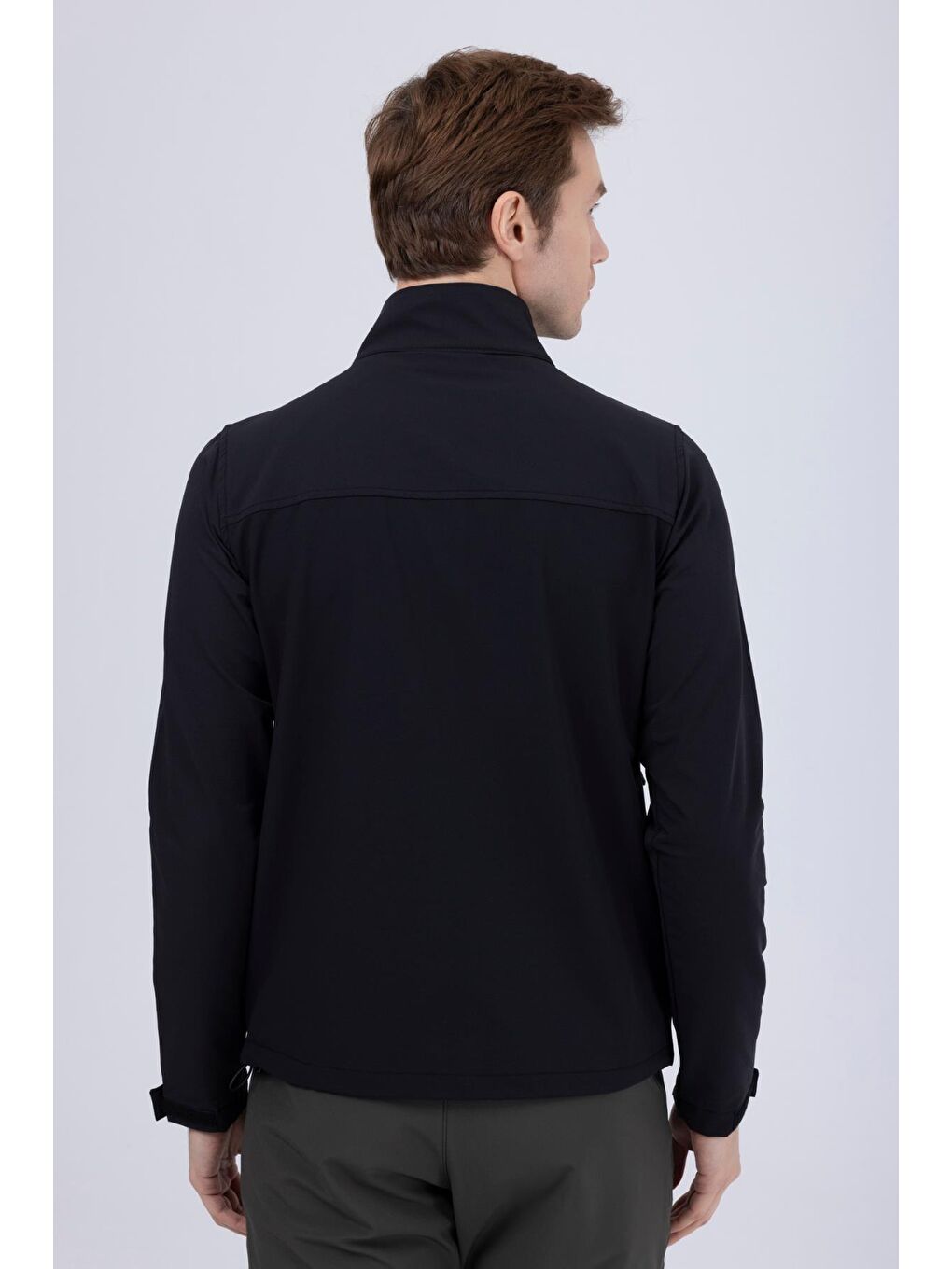 Walker Merino Yünlü Erkek Ceket Siyah-2