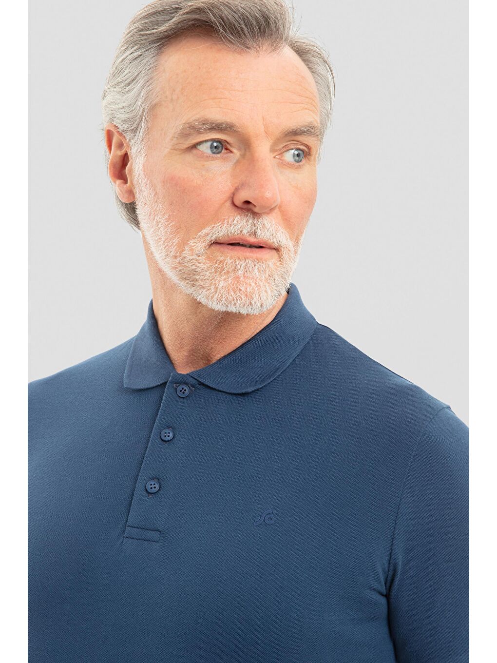 Mavi İndigo Regular Fit %100 Pamuklu Polo Yaka Tişört-3