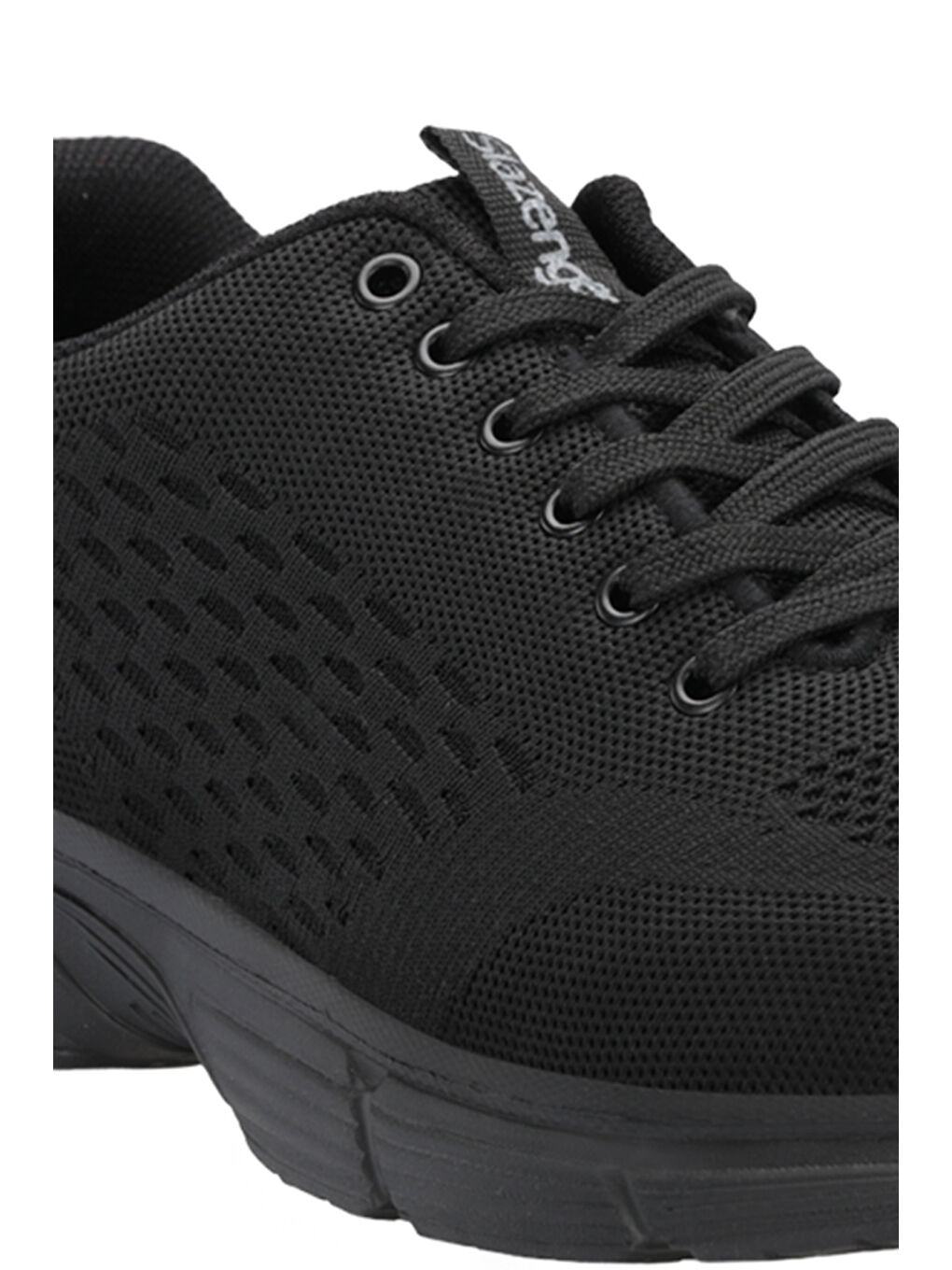 LEVER I Büyük Beden Erkek Sneaker Ayakkabı Siyah / Siyah-3