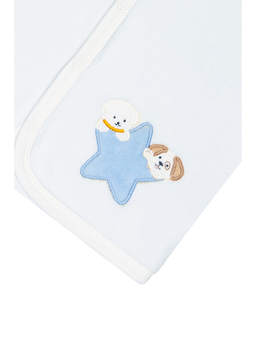 Mavi Erkek Bebek Yelek-3