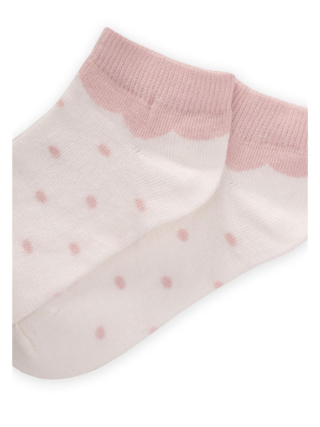Pembe Kız Çocuk Patik Çorap-1