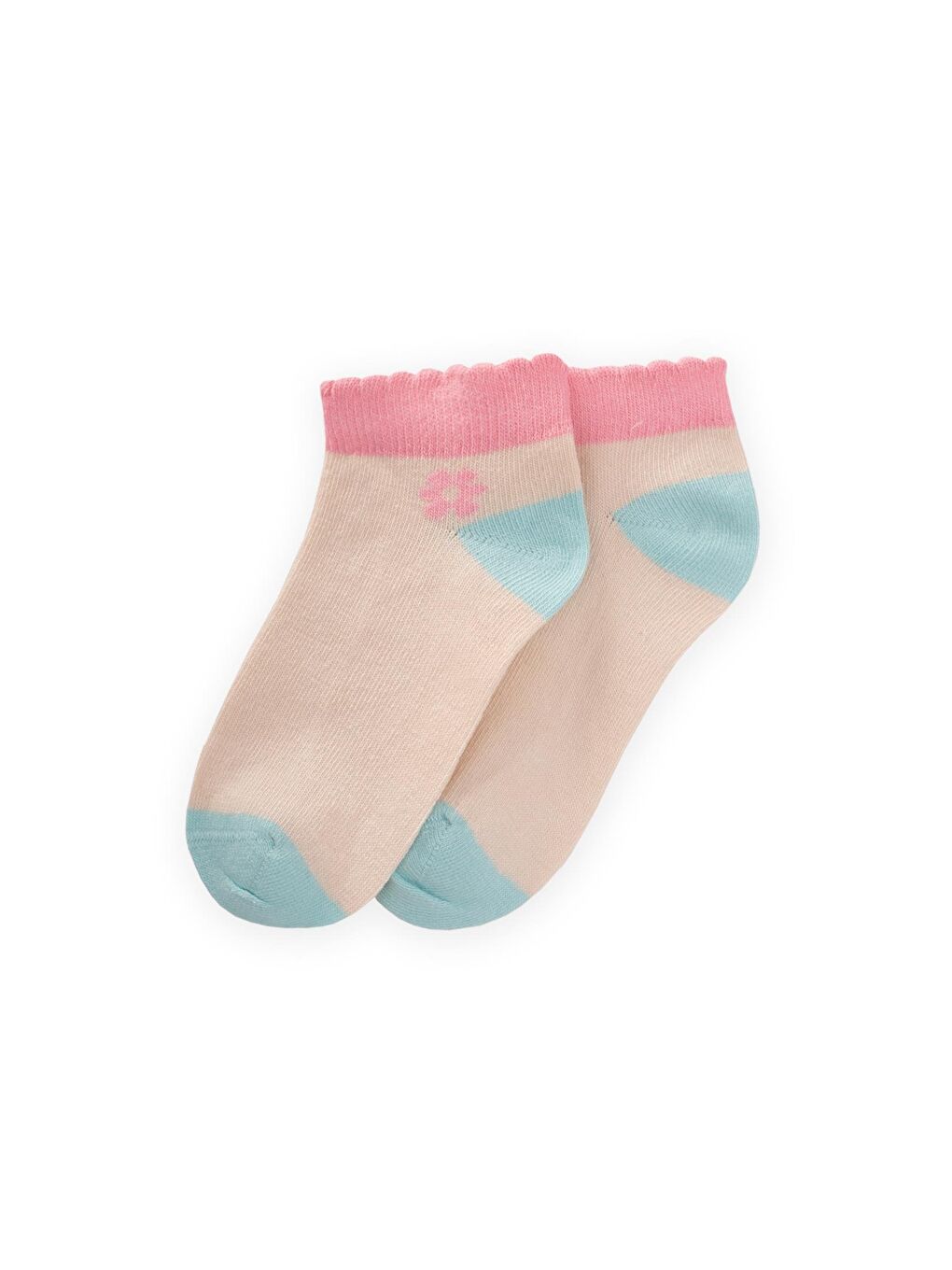 Mavi Kız Çocuk Patik Çorap