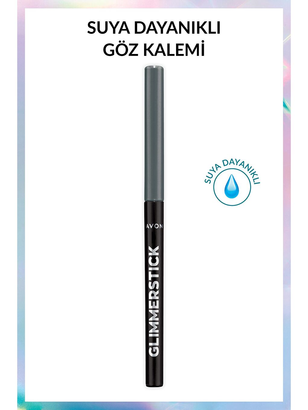 AVON Renksiz Glimmersticks Asansörlü Açılıp Kapanabilen Göz Kalemi Saturn Grey