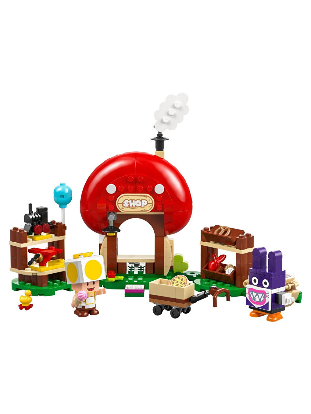 Lego Renksiz Super Mario Nabbit Toad'Un Dükkanında Ek Macera Seti 71429 - 1